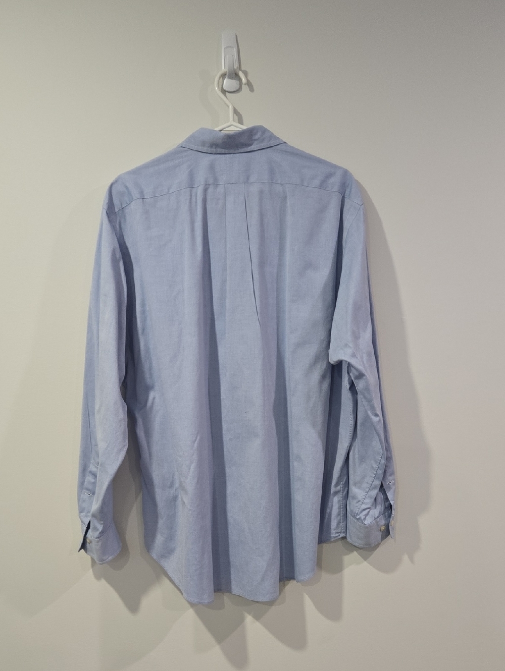 Ralph Lauren Men’s Light Blue Oxford Button-Down Shirt-Ralphcore - Picture 5 of 6